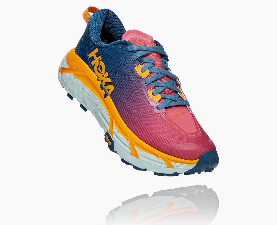 Hoka One One Mafate Speed 3 Trailskor Dam - Blå - TGOZX-2398